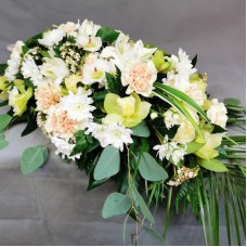 Coffin Lid Floral Decor